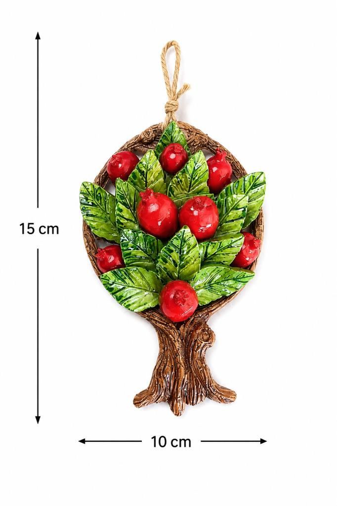 Bereket Simgeli Nar Ağacı Duvar Dekorasyonu