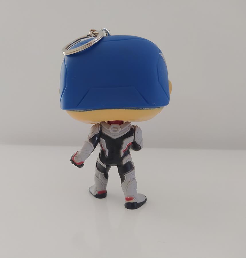 Captain America Pop Figür Anahtarlık Çanta Süsü 9 cm