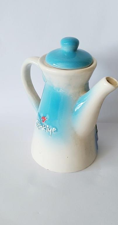 Çaydanlık Sütlük Bitki Çayı Demliği Seramik 320 ML 