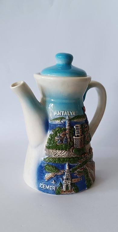 Çaydanlık Sütlük Bitki Çayı Demliği Seramik 320 ML 