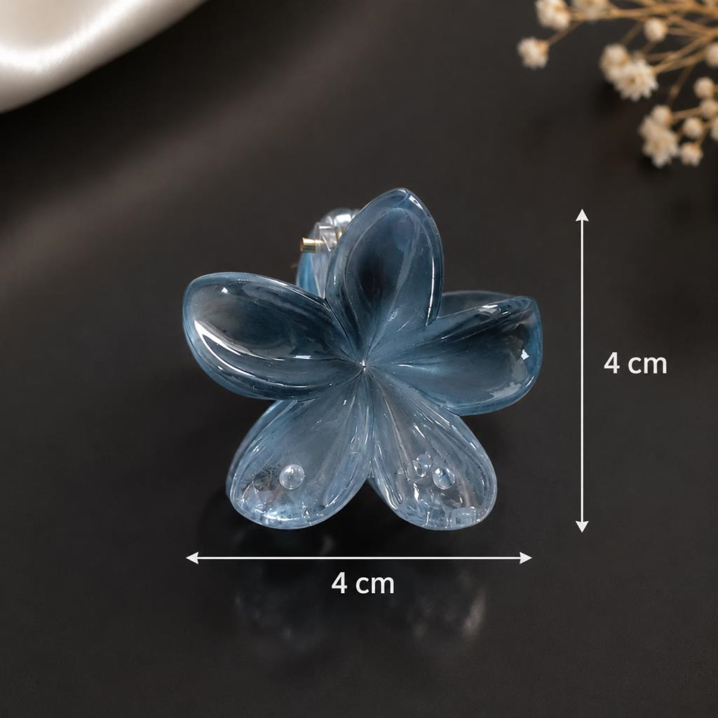 Çiçek Mini Toka A Plus Kalite İthal Premium  Mandal Saç Tokası 4 Cm Kadın Kız Çocuk Saç Aksesuarı 