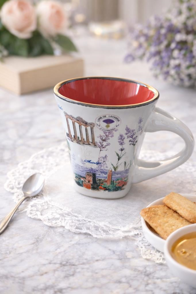Çok Amaçlı 100 ml Seramik Bardak – Kahve Çay Su Meşrubat Kupası 7 cm x 7 cm