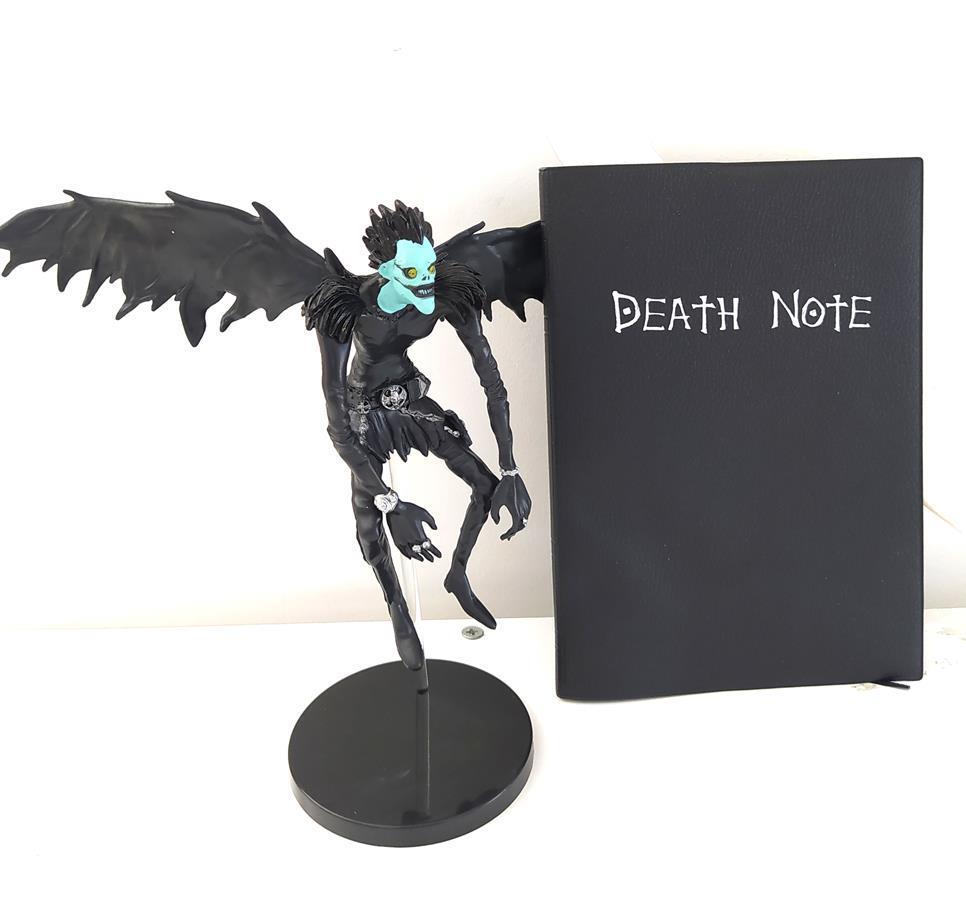 Death Note Ryuk Figür Ölüm Meleği Biblo & Death Note Ryuk Ölüm Figür Defter & Tüy Kalem