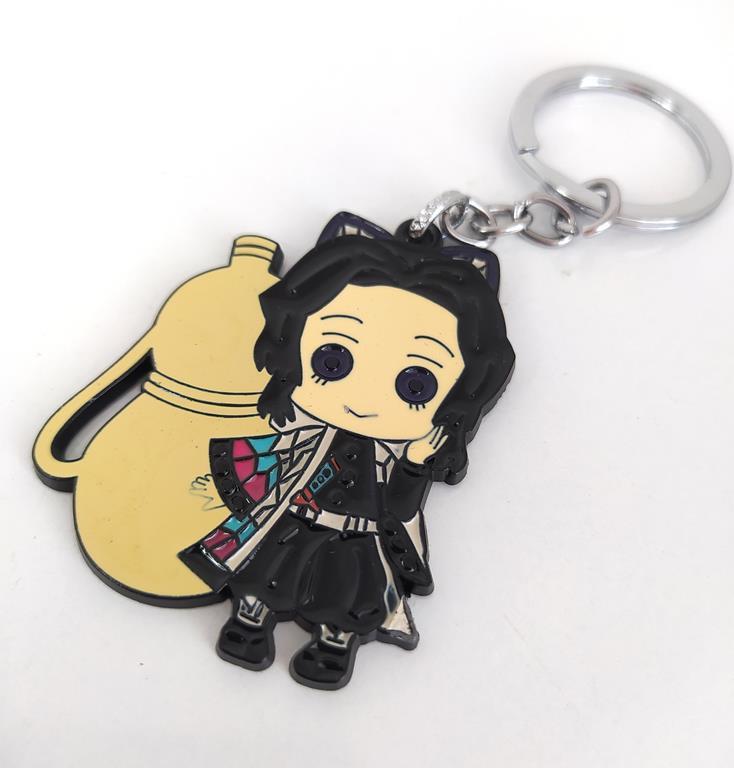 Demon Slayer Giyu Tomioka Metal Figür Anahtarlık