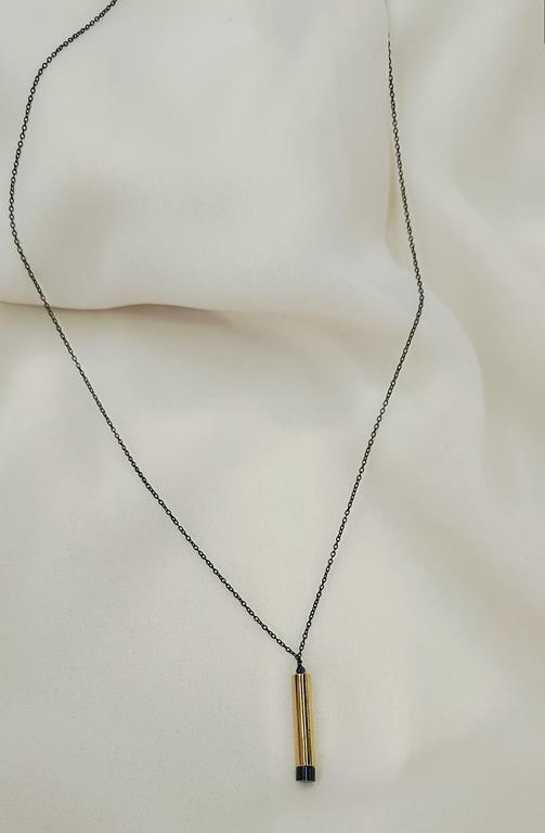 Dilek Kolyesi Çelik 316 L Paslanmaz Silindir Kolye Unisex Not Saklama Zincir     