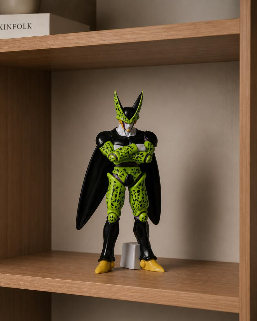 Dragon Ball Z Cell Figür Biblo 32 CM Koleksiyonluk Anime Dekor