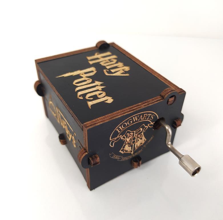 Harry Potter Always Lazer İşlemeli Çevirmeli Mini Müzik Kutusu