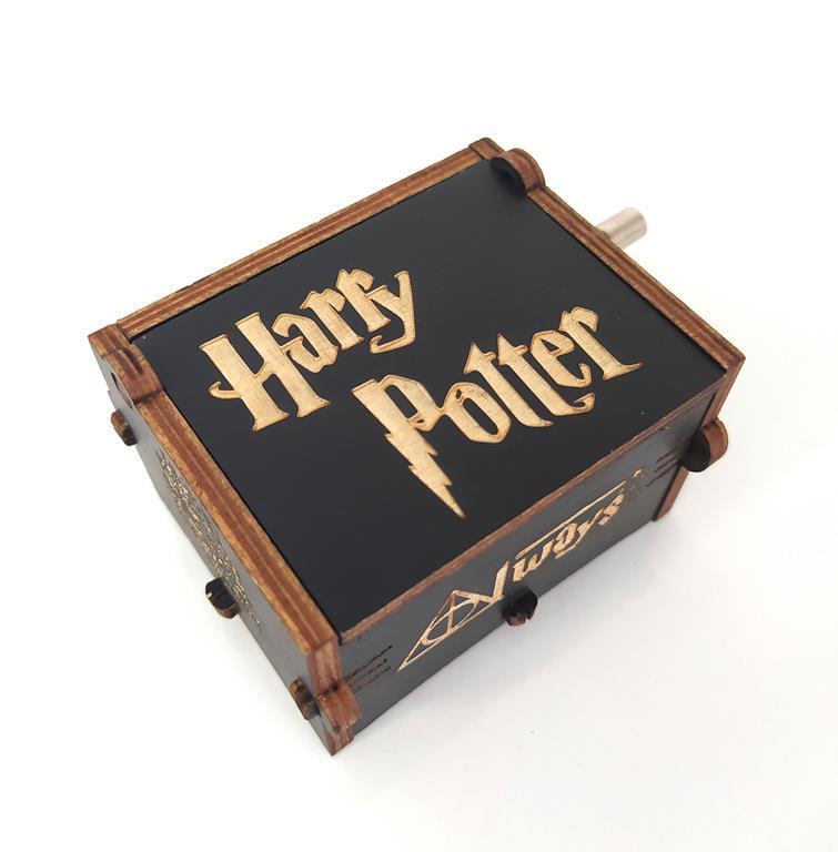 Harry Potter Always Lazer İşlemeli Çevirmeli Mini Müzik Kutusu