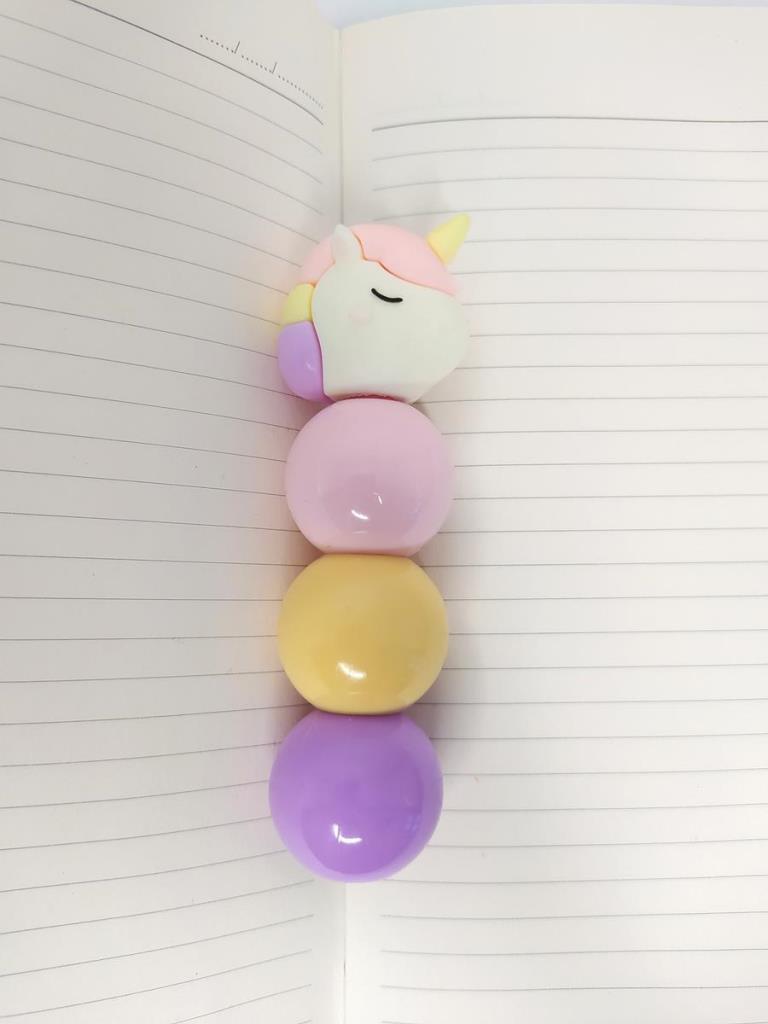 Hdmarketim 3 lü Unicorn 3 Renk Fosforlu Kalem 10459