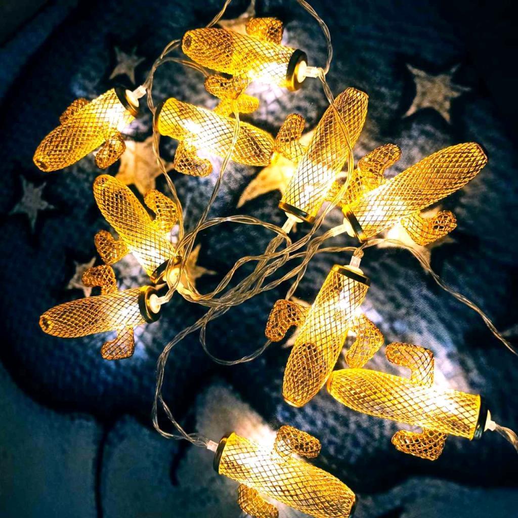 Hdmarketim Kaktüs10'lu Dekoratif LED Lamba (2 Metre)