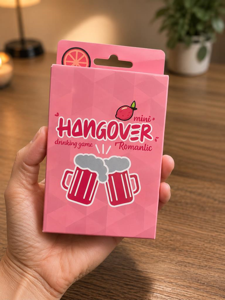 İngilizce Yazılı Eğlenceli Parti Kart Oyunu – Hangover Mini Couples & Friends Party Game 1 Adet  