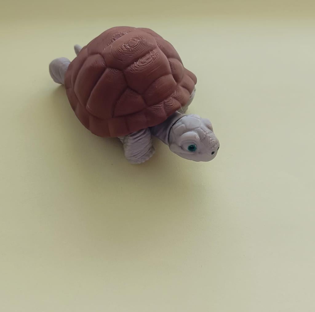 Kaplumbağa Biblo Oynar Eklem Hareketli Maskot Figür Oyuncak Biblo Yılbaşı Doğum Günü Hediye