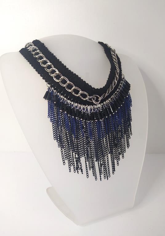 Kolye Gerdanlık Kadın Choker Bohem Kolyeler El Yapımı Uzun Püskül Boncuklar Bayan Kolye Takı Tasma  