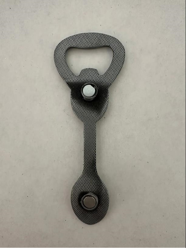 Magnet Açacak Metal Şişe Açacagı  Kaşık Ay Yıldız Mıknatıslı Buzdolabı Süsü 