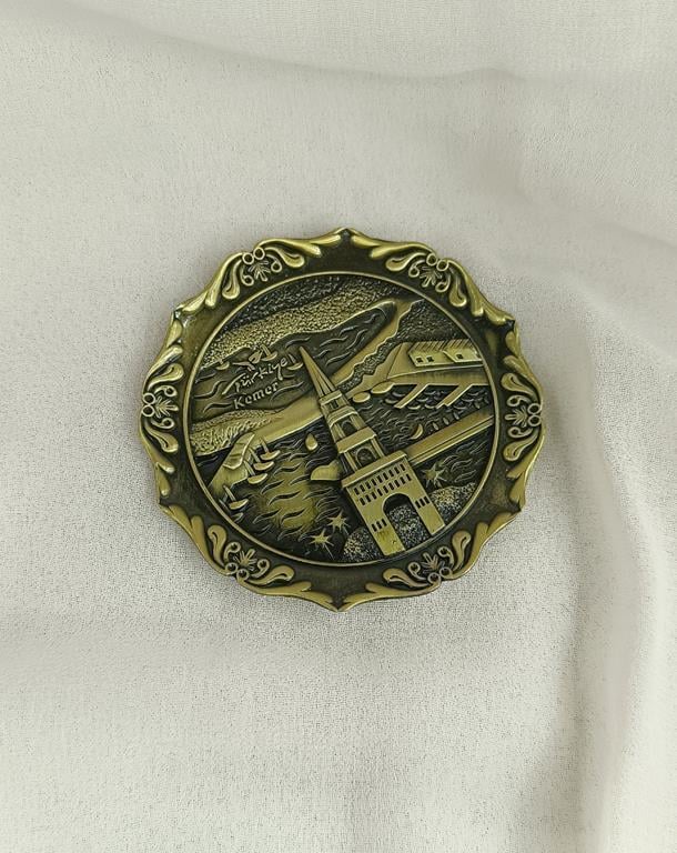 Magnet Mıknatıslı Standlı Ayaklı Metal Tabak Ofis Ev Masa Üstü Dekor     