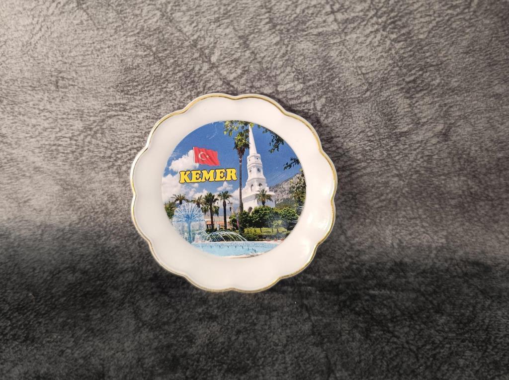 Magnet Tabak Kule Turistik Bayrak Havuz Ağaç Buzdolabı Süsü Mıknatıslı Hediyelik Eşya