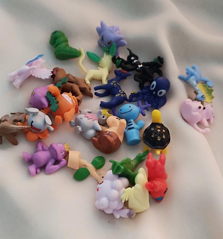 Pokemon Mini Figür 24 lü Set 2-3 cm Karakter Figür Koleksiyon Oyuncak pmb2