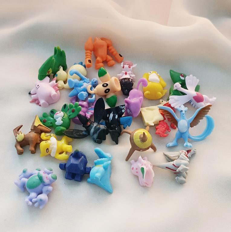 Pokemon Mini Figür 24 lü Set 2-3 cm Karakter Figür Koleksiyon Oyuncak