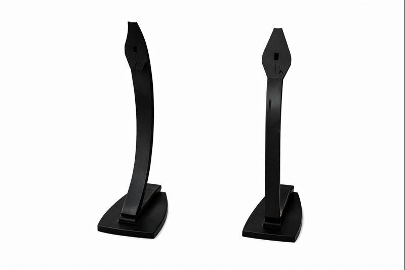Saat Standı Siyah | Masaüstü Tekli Kol Saati Askılığı | Akrilik Saat Sergileme Standı 21 cm