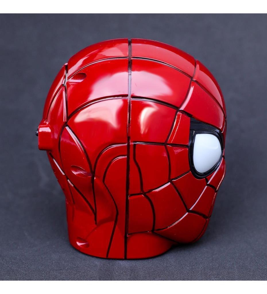 Spiderman Örümcek Adam Kablosuz Bluetooth Hoparlör Stereo Hoparlör LED Işık