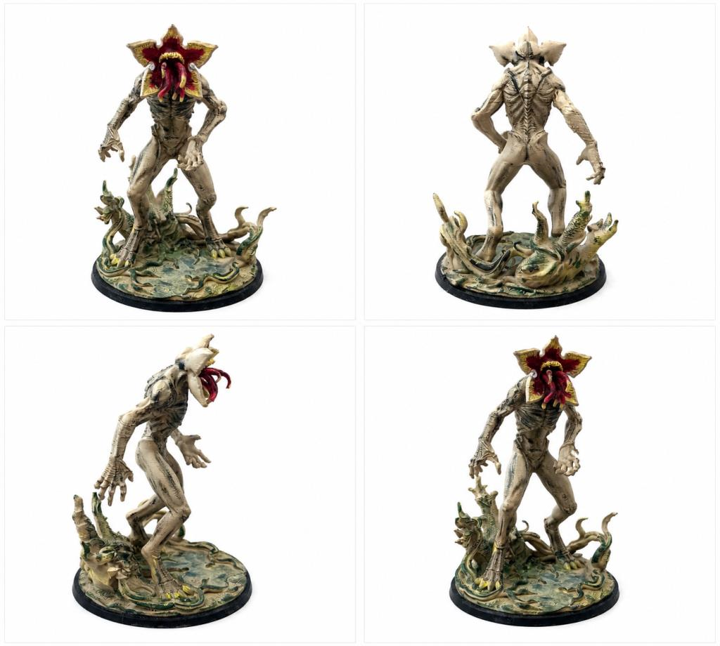 Stranger Things Demogorgon Figür Dekoratif Koleksiyon Figürü Korku Temalı Masaüstü Biblo