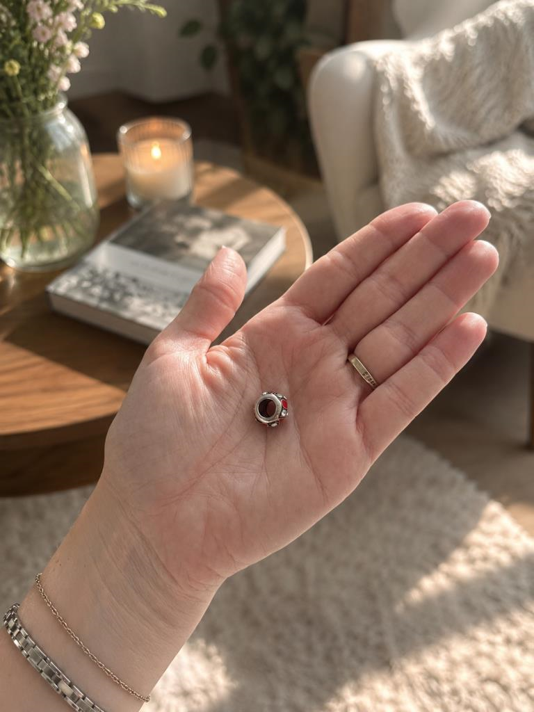 Taşlı Charm Boncuk Kadın Bileklik Aparatı Modern Şık Tasarım