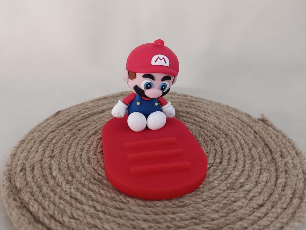 Telefon Tutucu Süper Mario Silikon Telefon Standı Karakter Figür Oyuncak 15513