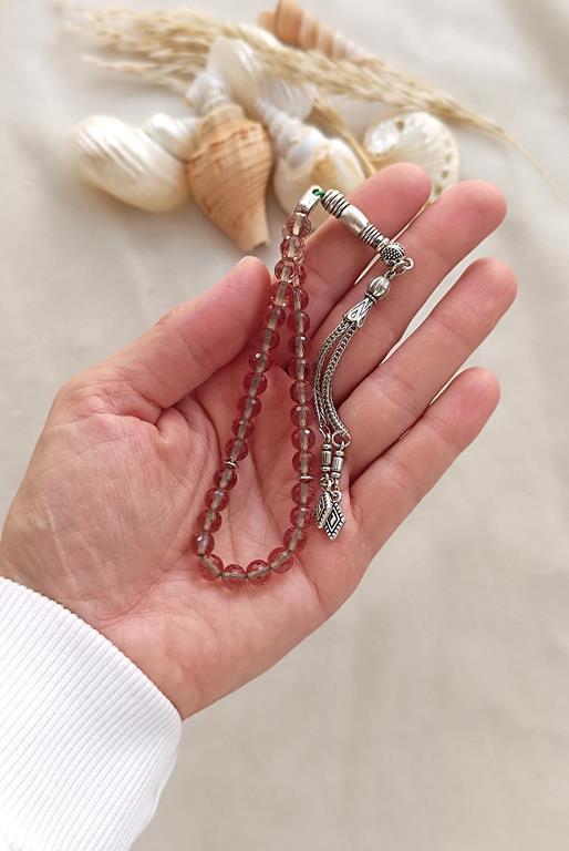 Tesbih 33 lük Zultanit Doğal Taş Küre Kesim 05 mmTespih  