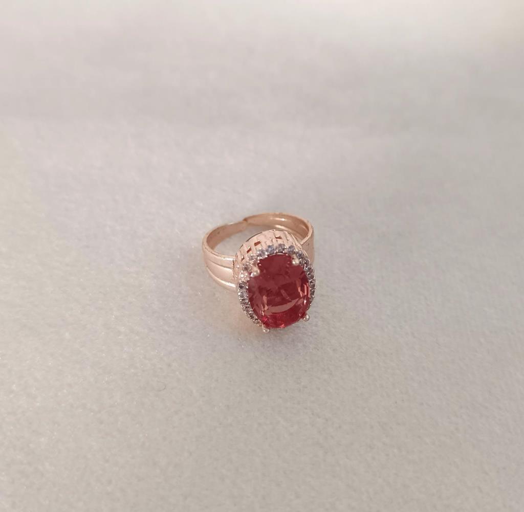Yüzük Sultanit Bukalemun Nişan Düğün Hediye Kadın Ayarlanabilir Rose Gold Renk Takı Aksesuar 