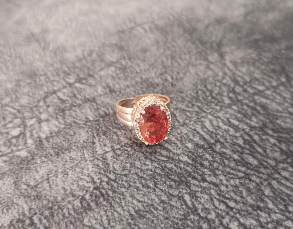 Yüzük Sultanit Bukalemun Nişan Düğün Hediye Kadın Ayarlanabilir Rose Gold Renk Takı Aksesuar 