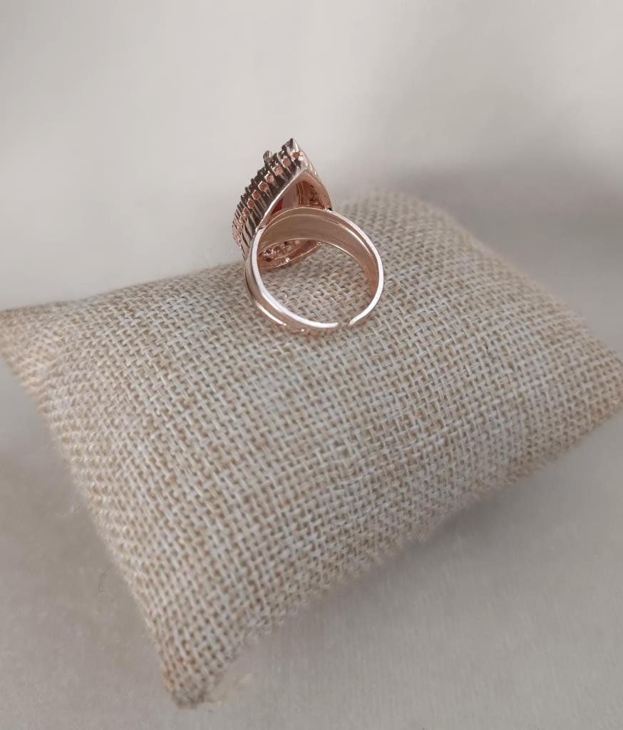 Yüzük Sultanit Bukalemun Nişan Düğün Hediye Kadın Ayarlanabilir Rose Gold Takı Aksesuar 