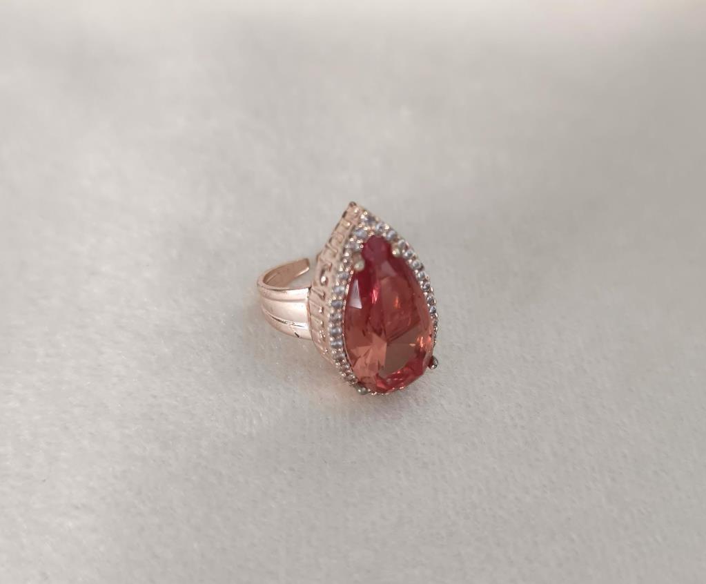 Yüzük Sultanit Bukalemun Nişan Düğün Hediye Kadın Ayarlanabilir Rose Gold Takı Aksesuar 