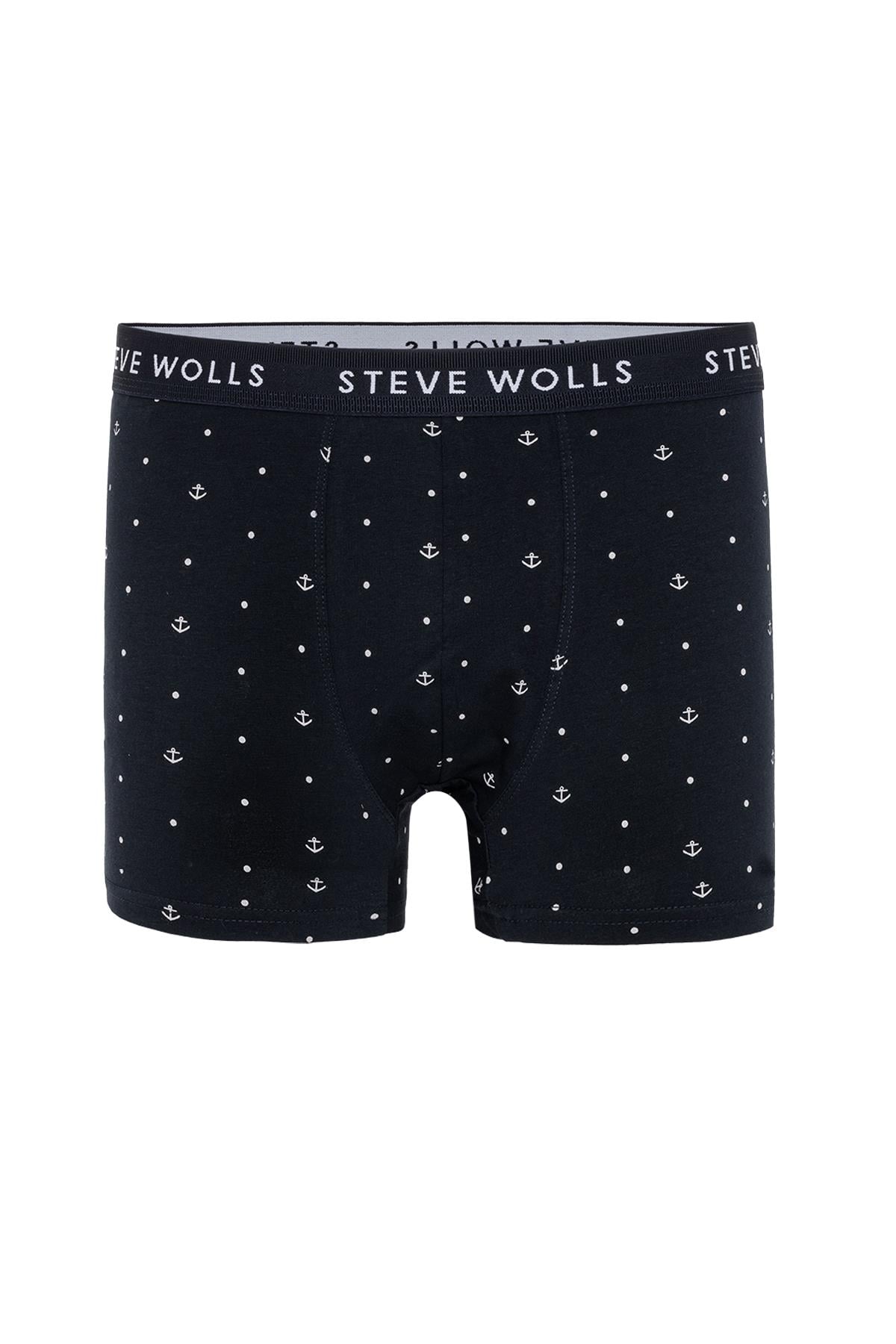 Erkek Karışık Desenli 3’Lü Boxer - 23654