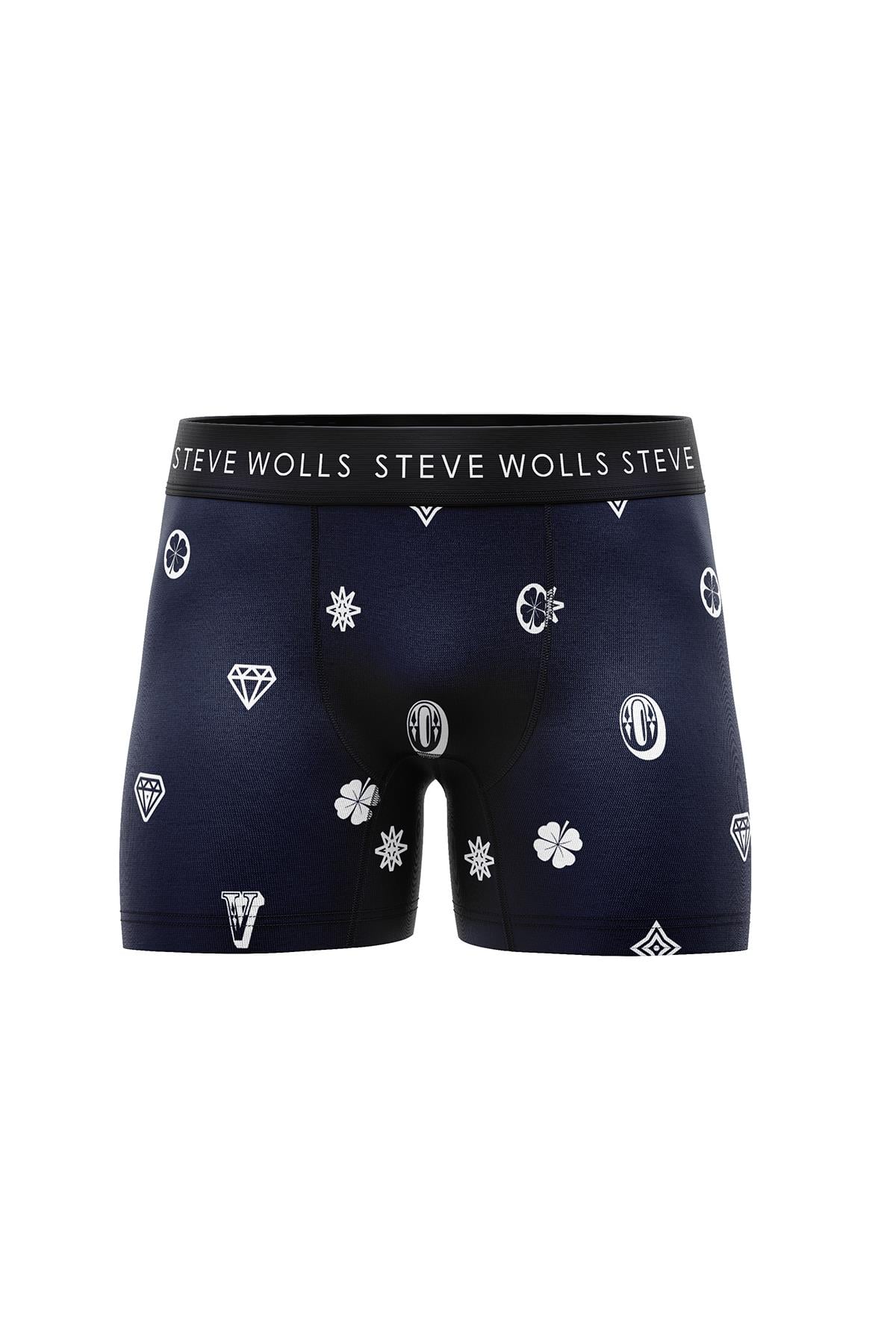 Erkek Karışık Desenli 3’Lü Boxer - 23656