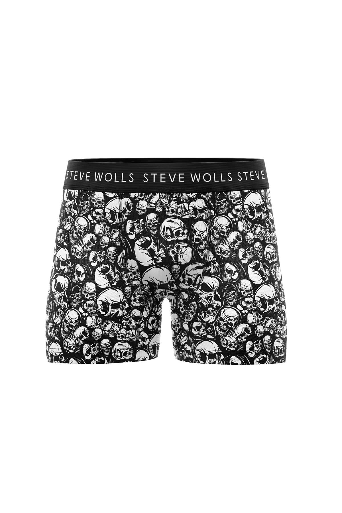 Erkek Karışık Desenli 3’Lü Boxer - 23656