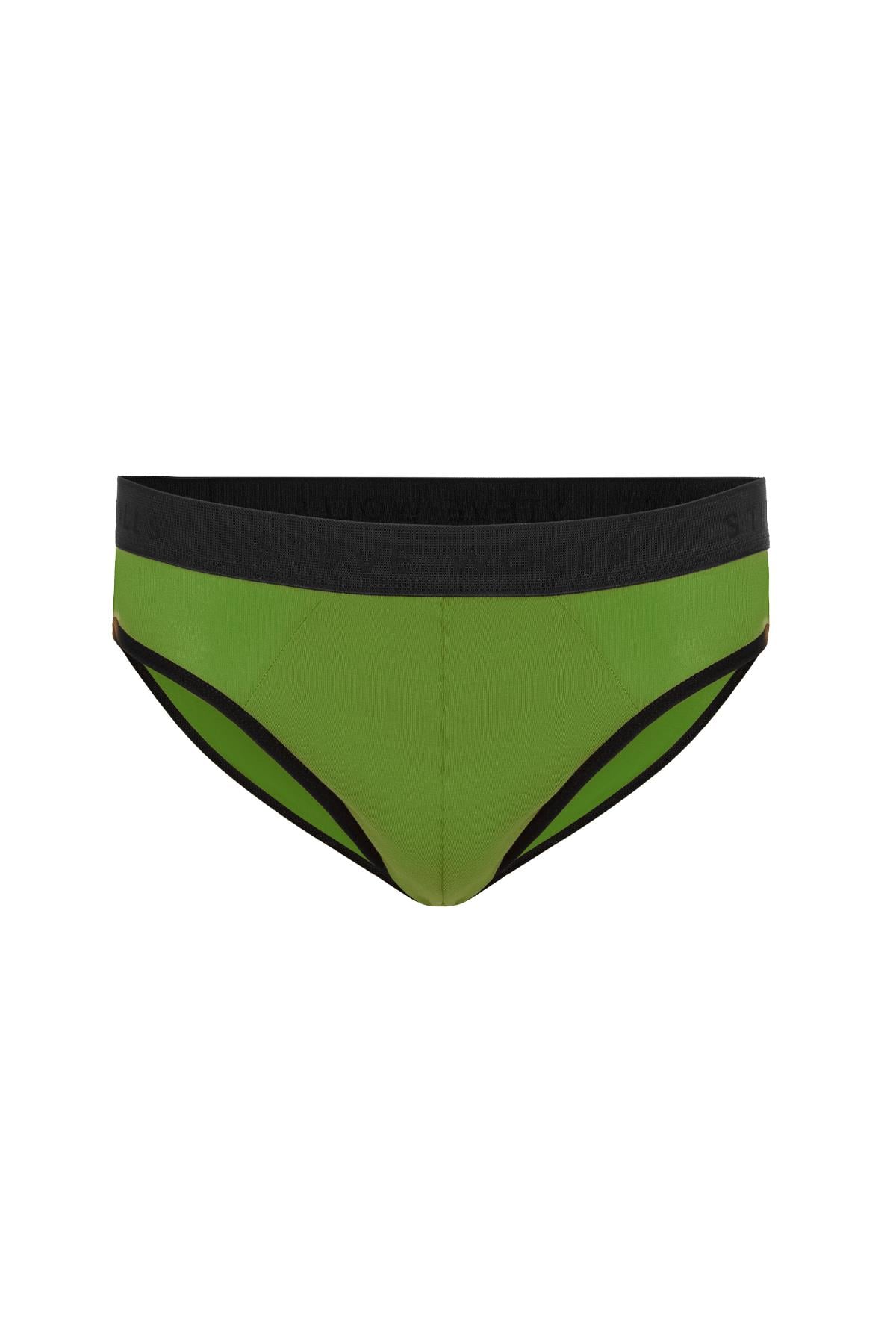 Erkek Renkli 5’Li Bambu Slip - 25503