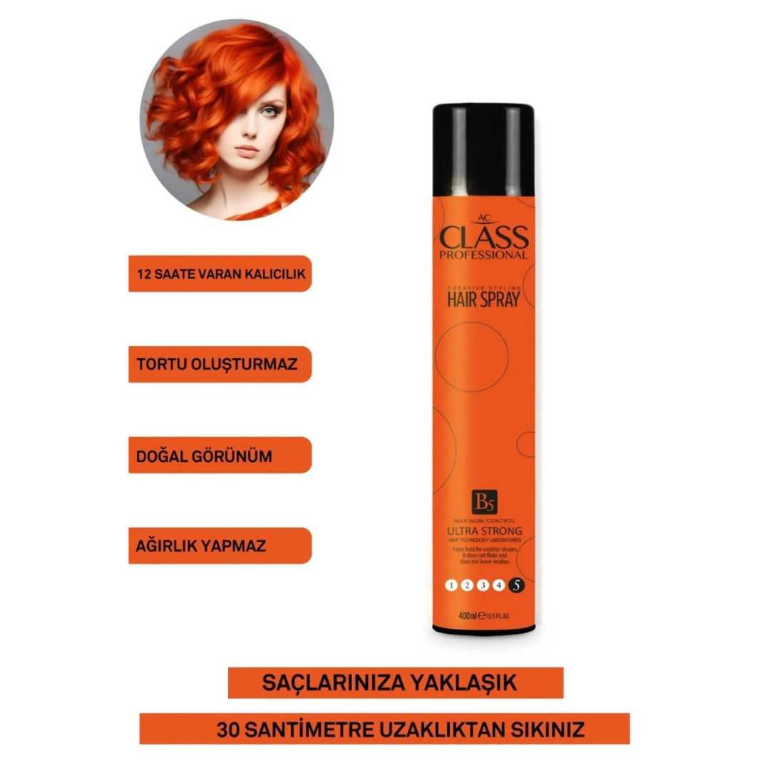 AC Class Saç Spreyi 400ml. B5 Ultra Strong