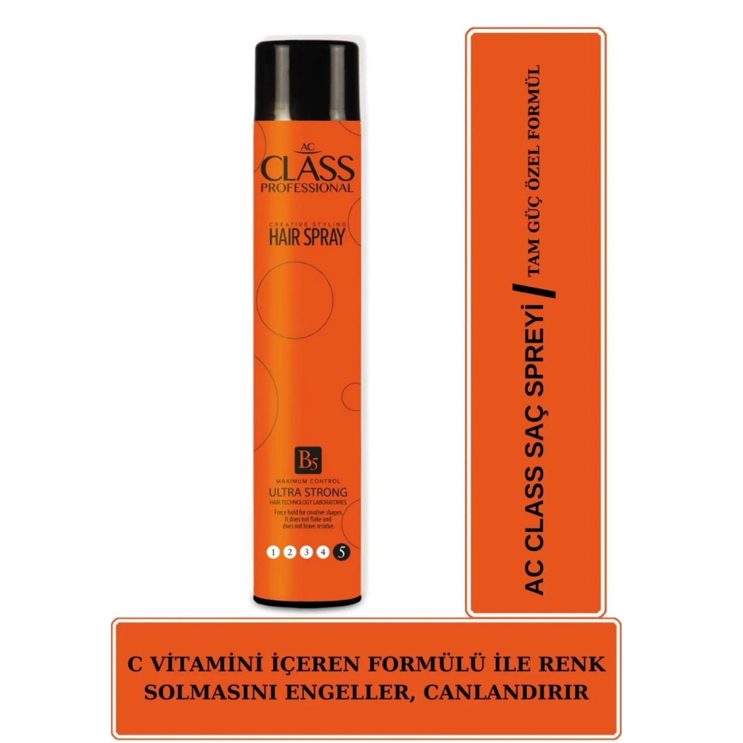 AC Class Saç Spreyi 400ml. B5 Ultra Strong