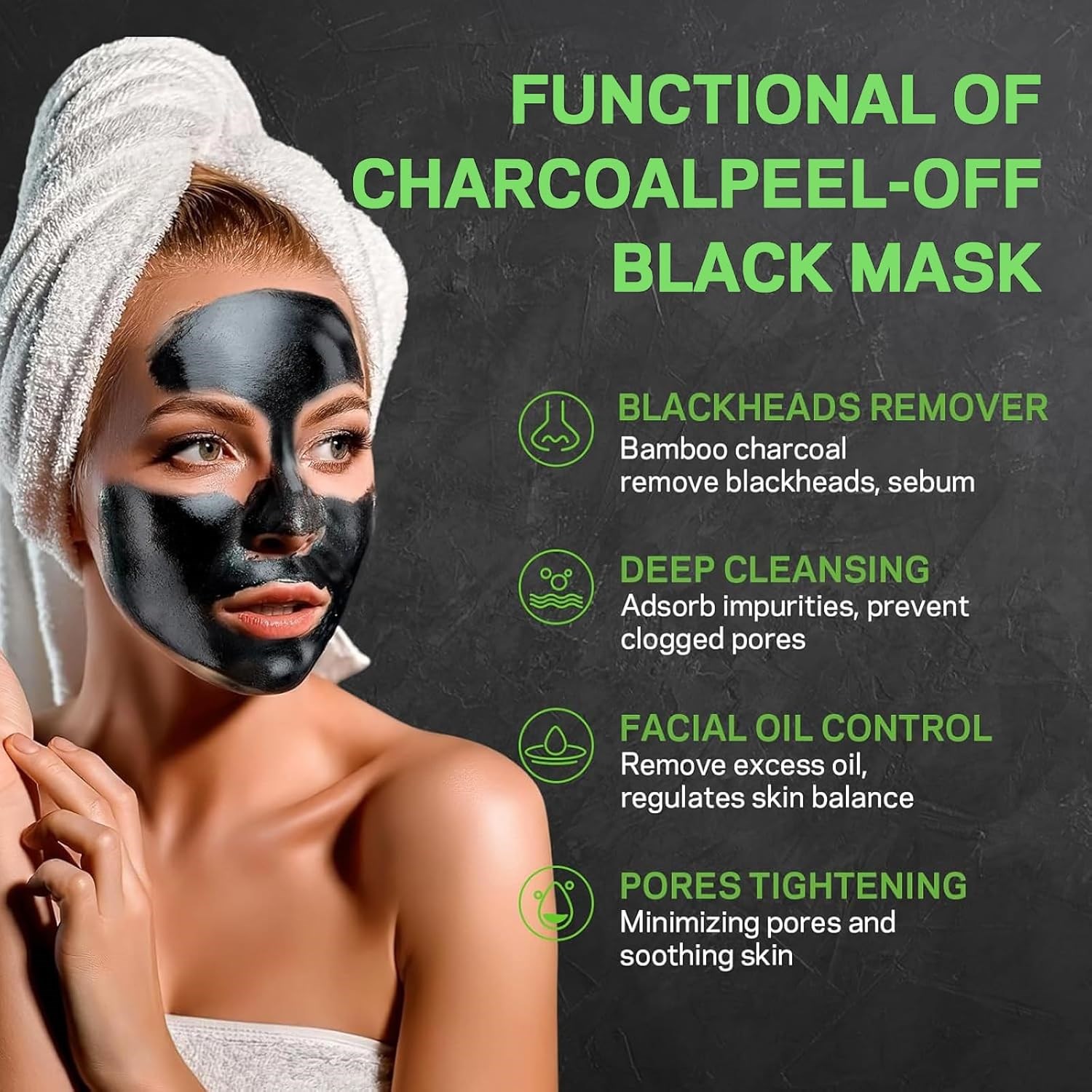 Agiva Peel Of Mask Soyulabilir 150ml Black