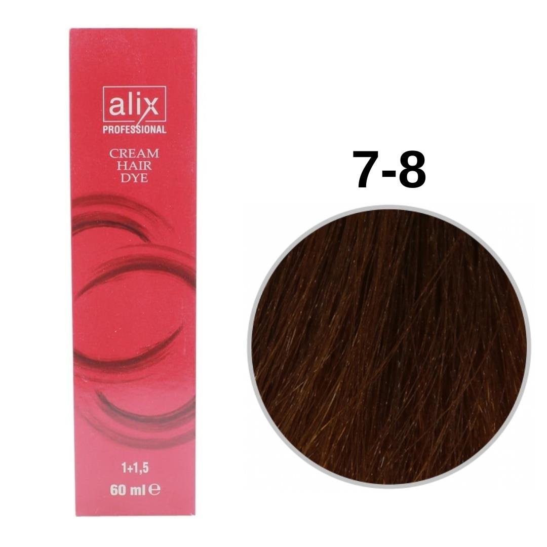 Alix Tüp Saç Boyası 60Ml 7-8