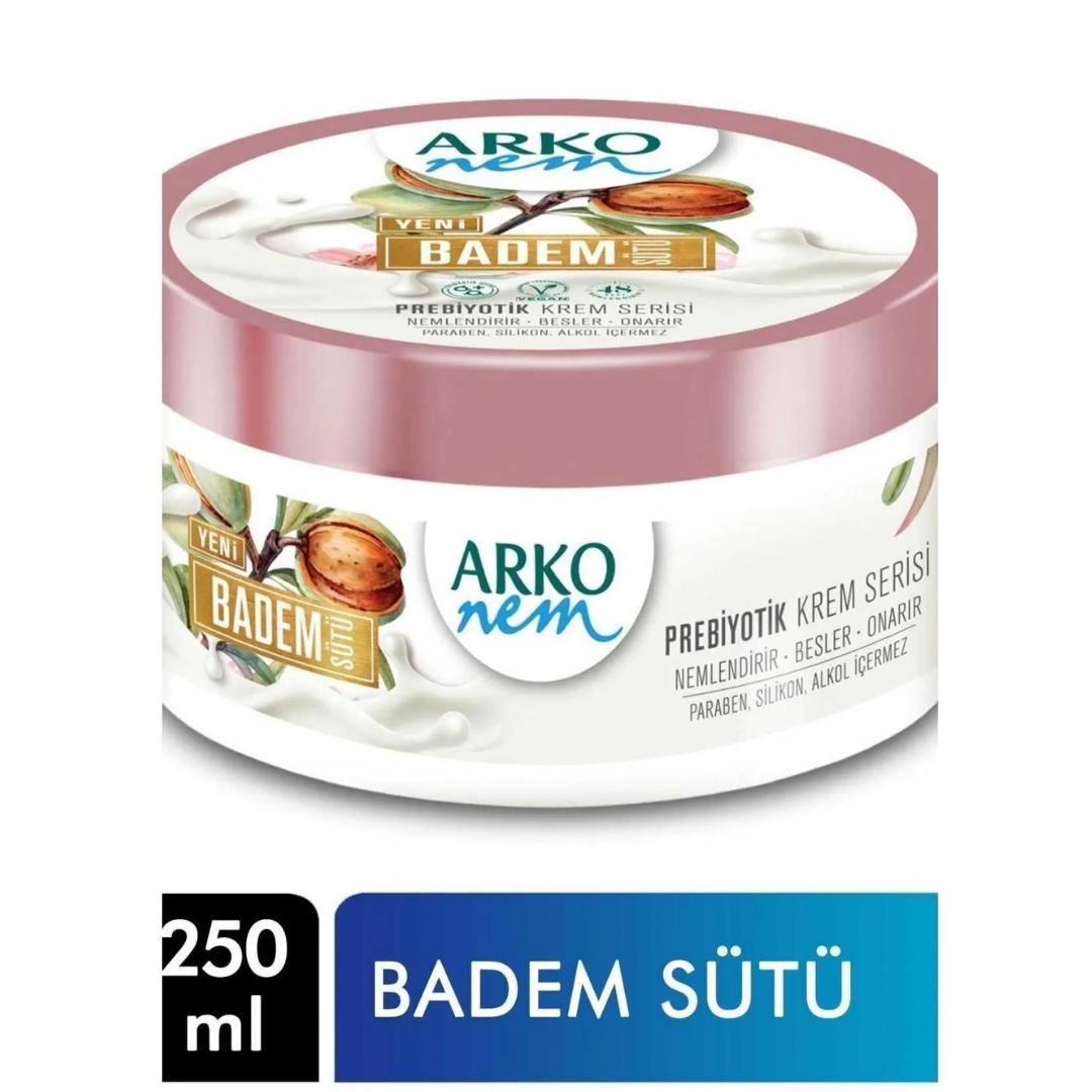Arko Nem Prebıyotık Badem Sütlü 250 Ml
