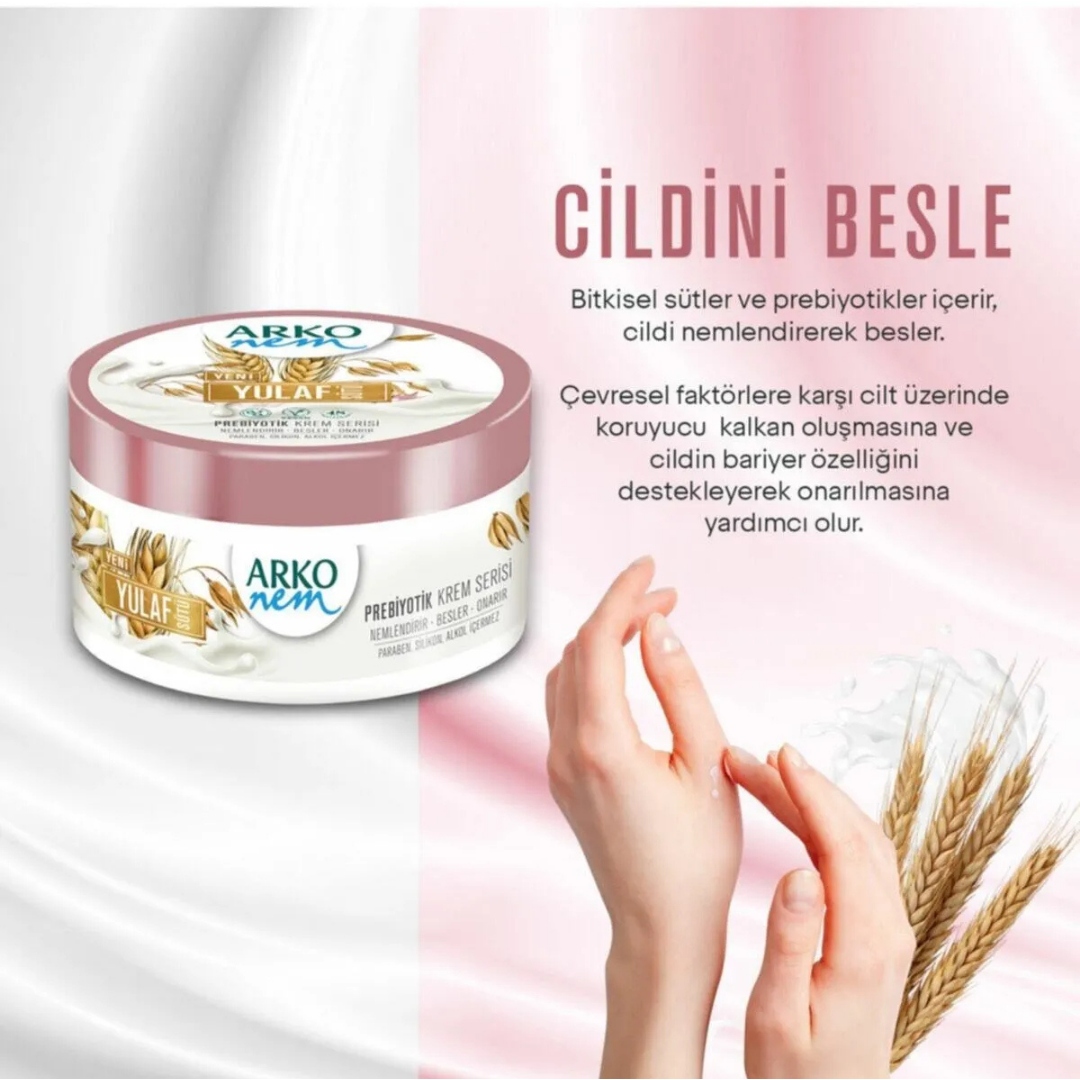 Arko Nem Yulaf Sütü Krem 250 Ml