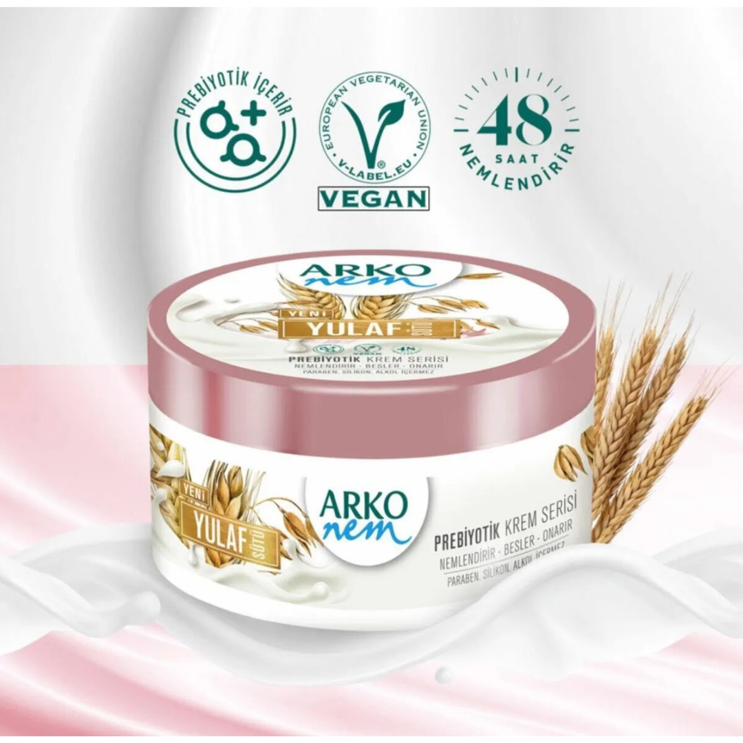 Arko Nem Yulaf Sütü Krem 250 Ml