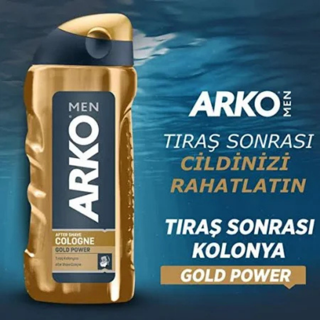 Arko Tıraş Kolonyası 200 Ml. G.Power