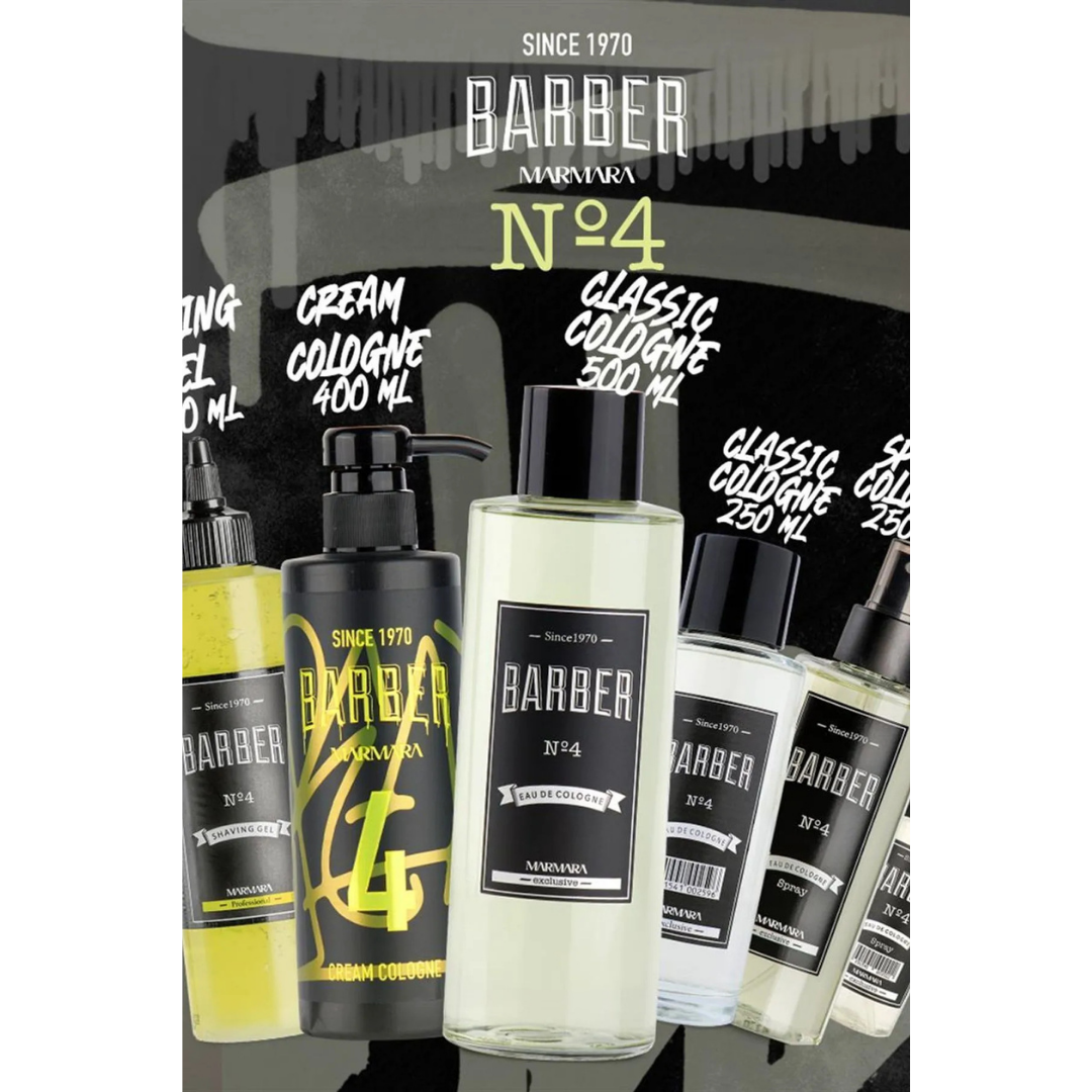 Barber Marmara Shaving Gel 250ml. No:4