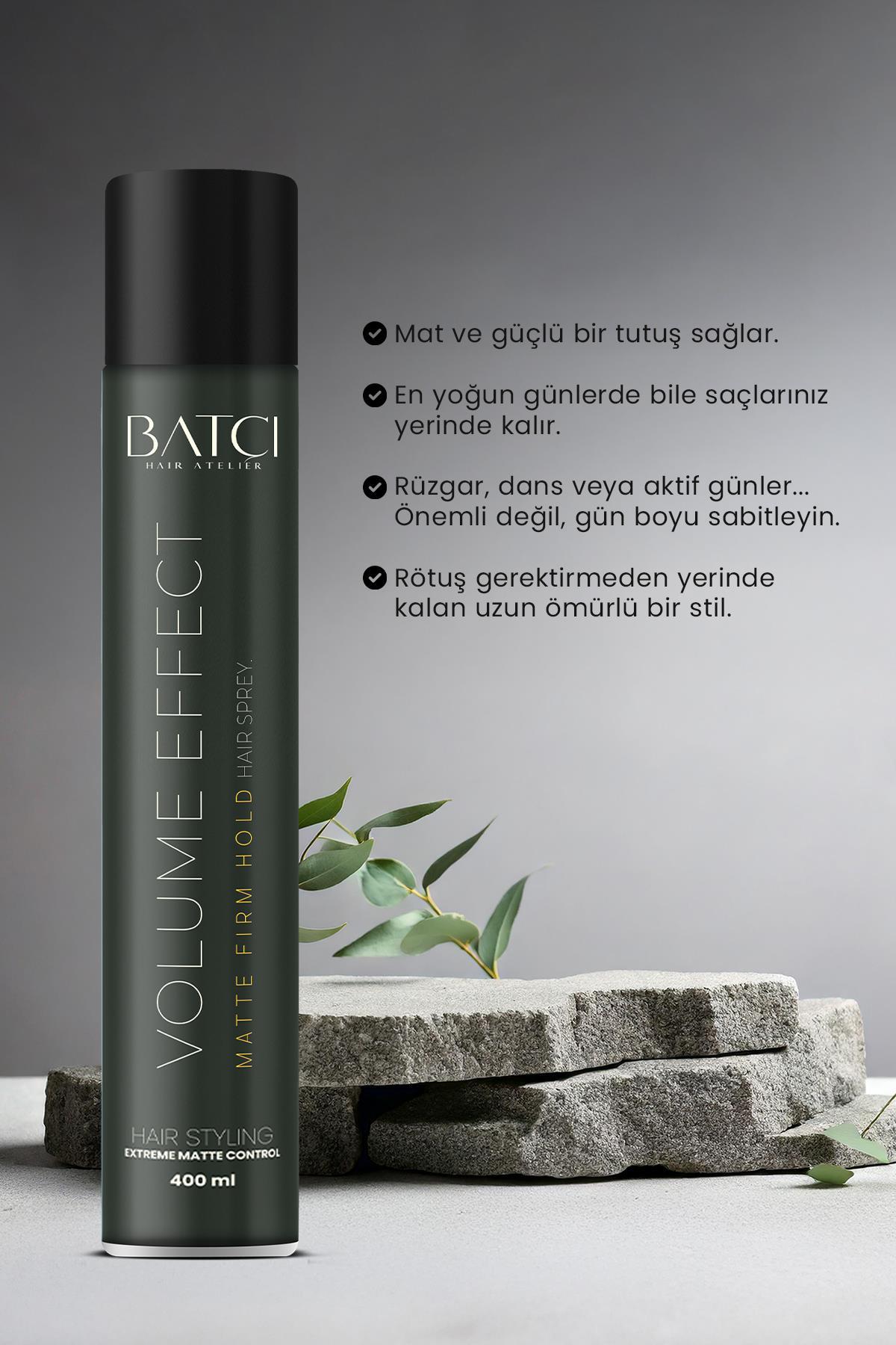 Batçı Saç Spreyi 400ml Matte Firm Hold