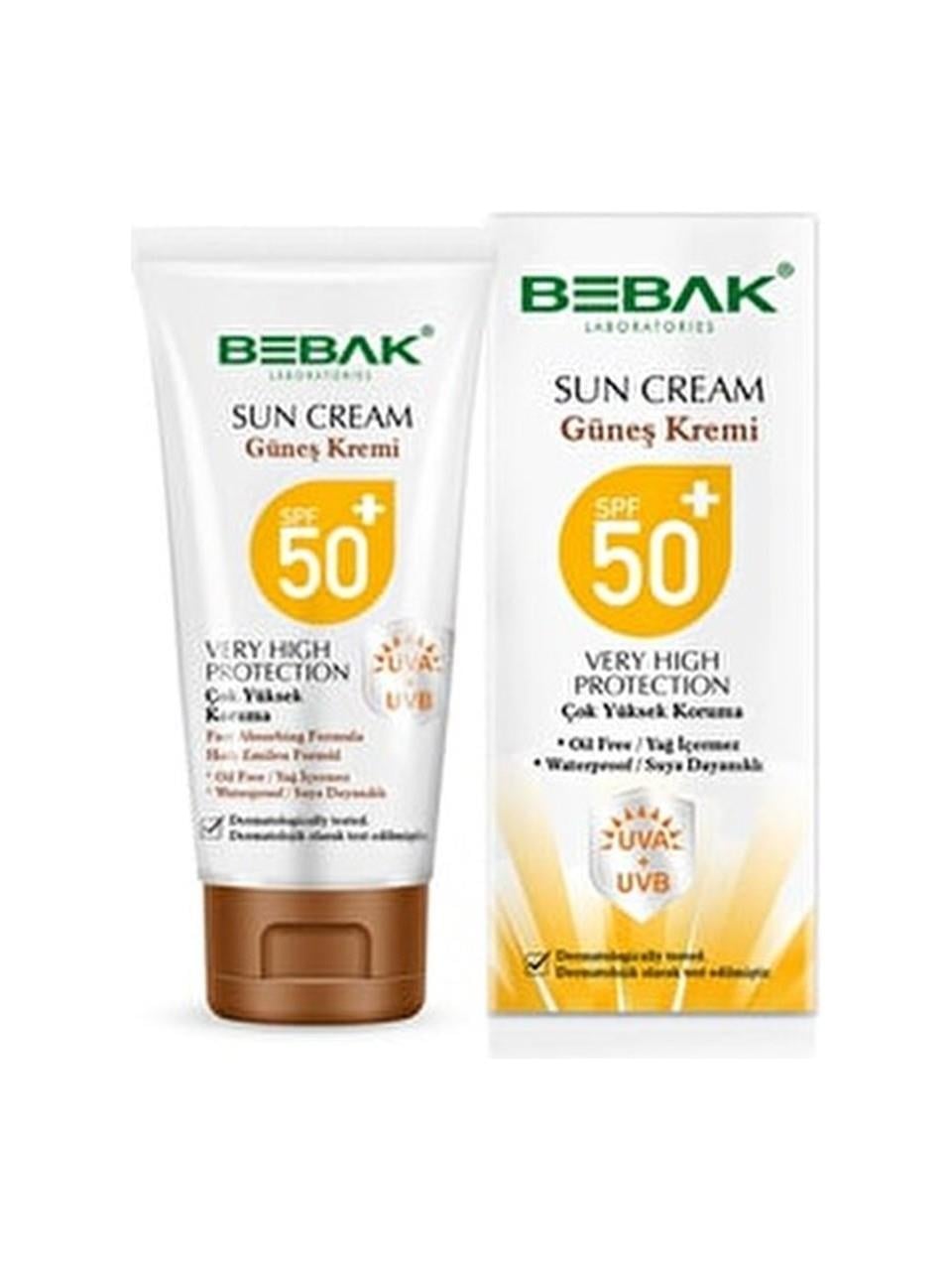 Bebak Sun Cream 50+Spf 75Ml. Tüp