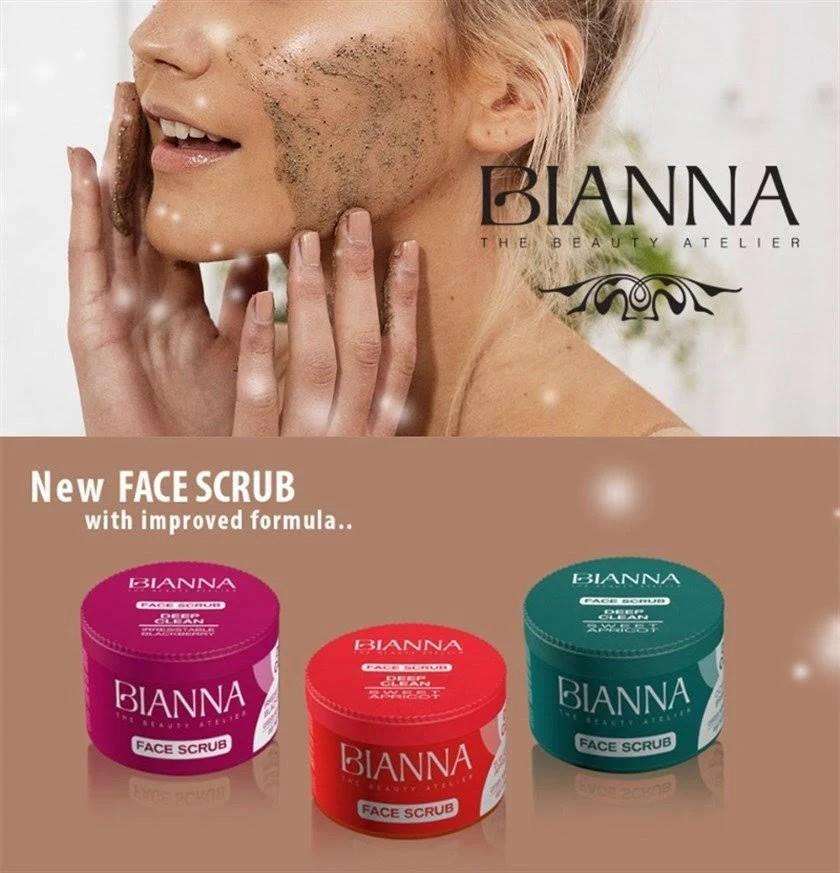 BIANNA FACE SCRUB 250ml. OCEAN BREEZE