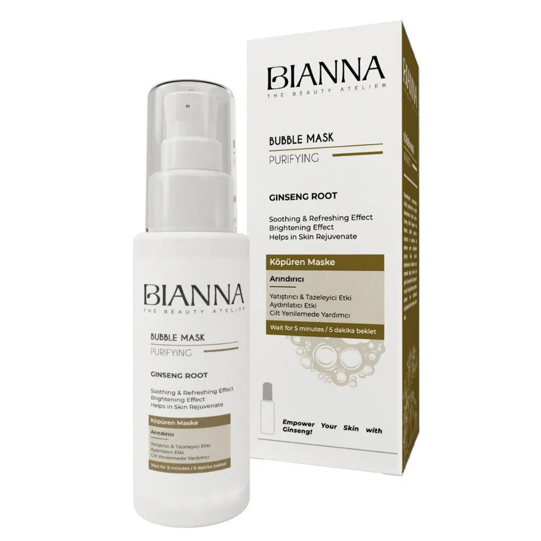 Bianna Köpüren Maske 75ml. Ginseng Root