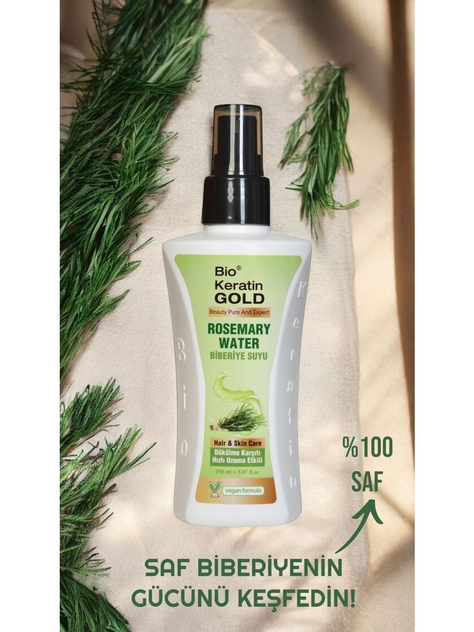 Bio Keratin Gold 150ml. Biberiye Suyu